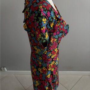 Zara Floral Mini Dress - Multicolor